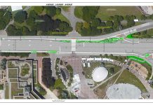 Green Infrastructure Partners Inc. tapped for $7.2M Laurier Ave. cycling modifications CP643_proposed_design_en-small-min (1)
