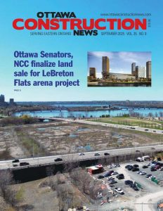 Sept. 2025 cover Ottawa Construction News