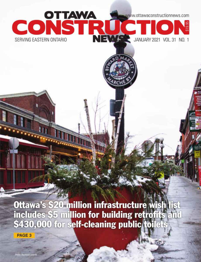Ottawa Construction News Jan 2021 cover
