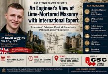International conservation expert to lead Ottawa seminar on lime-mortared masonry CSC Wiggins