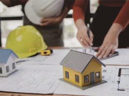 stock photo housing planning