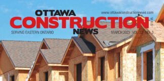 Ottawa Construction News march 2023 cover