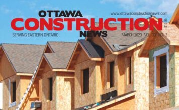 Ottawa Construction News march 2023 cover