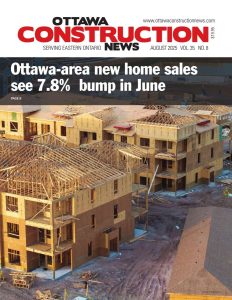 ottawa Construction News Aug. 2025 cover