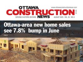 ottawa Construction News Aug. 2025 cover