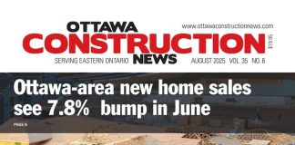 ottawa Construction News Aug. 2025 cover