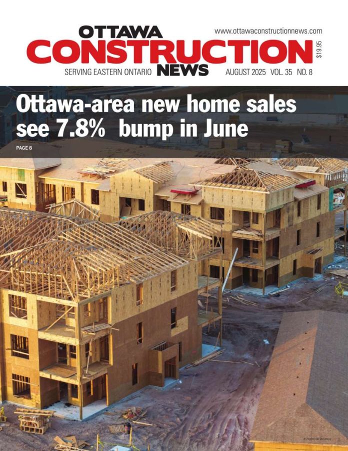 ottawa Construction News Aug. 2025 cover